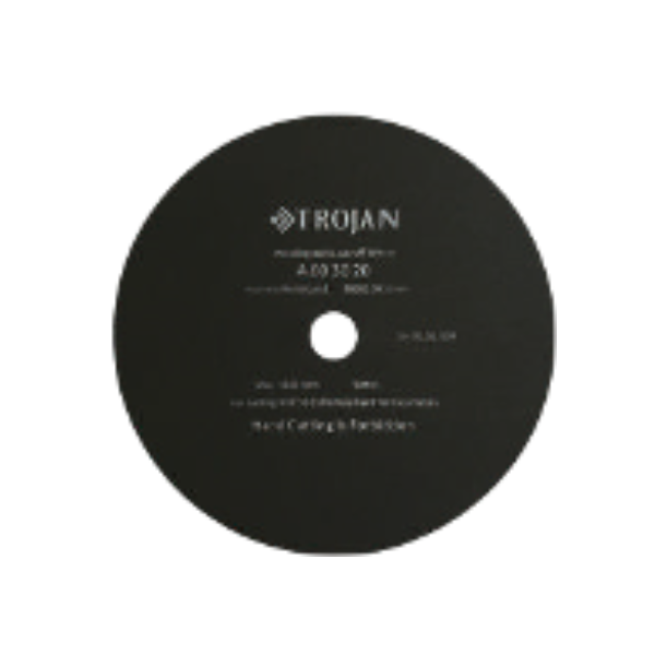 氧化鋁砂輪切割片(極硬黑色金屬)A60